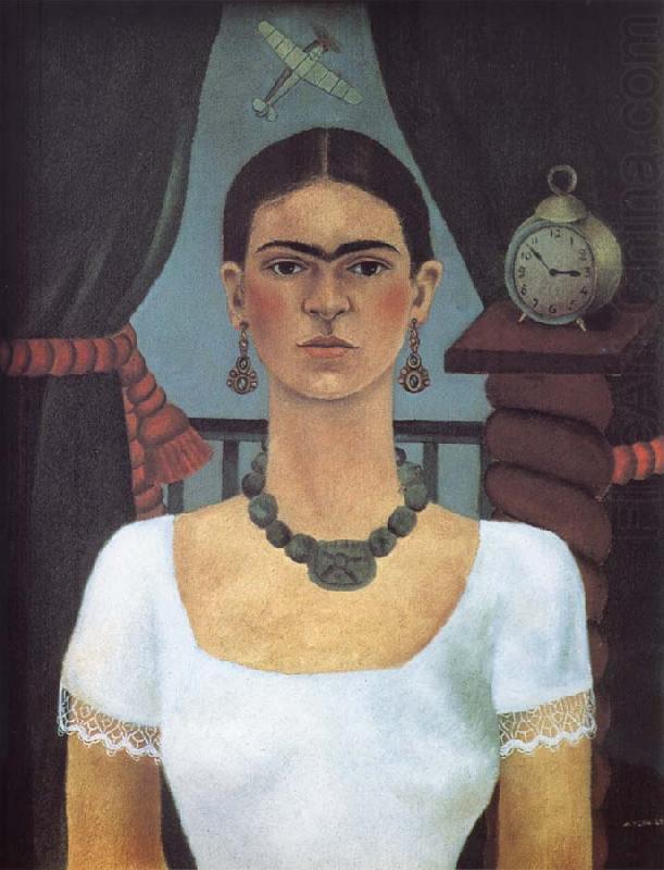 Self-Portrait Time files, Frida Kahlo